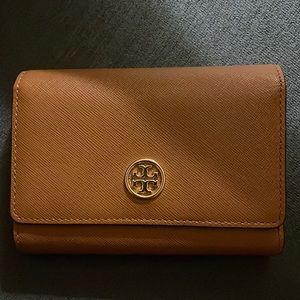 Tory Burch trifold snap wallet